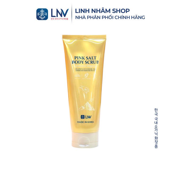 LNV LAVENDER ORGANIC PINKSALT BODY SCRUB