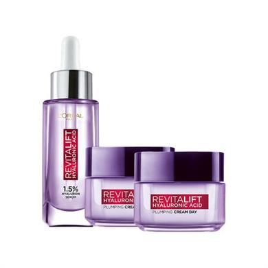 Combo 2 - Tinh Chất Serum Siêu Dưỡng Ẩm Trắng Da Loreal Paris Hyaluronic Acid 1.5% 30ml